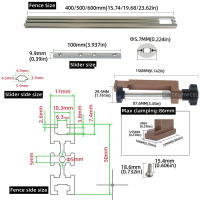 Máquina De Cortado Multiusos Con Guía De Engrafado Y Milloqueo Auxiliar Ajustable Para Trabajos De Carpintería Herramienta De Soporte - details 4