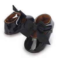 Zapatos De Princesa Para Bebé Niña En Lace Blanca Mocasines Con Lazo Y Borde Antideslizante De Goma Primera Calzado Para Caminar - details 155