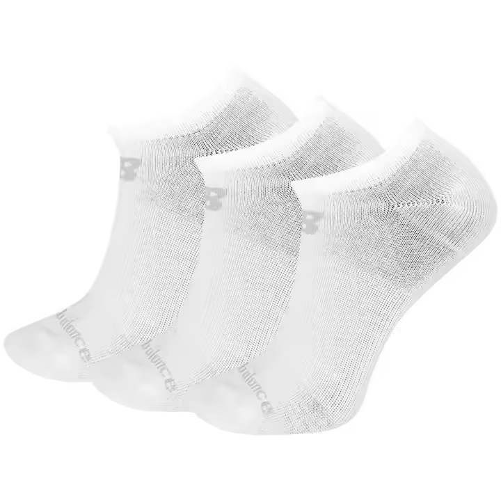 Calcetines New Balance Cotton Pack 3 para mujer en color blanco - 1