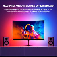 Ventronik Tiras LED RGB Gaming, LED Strip, Luces Gaming RGB, Luces LED Televisión y Monitor, Iluminación Trasera Pantallas - details 0