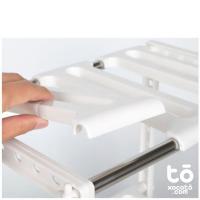 New Planet Home® Estantería organizadora para el Fregadero | Extensible 50-68X26X38CM | Estantería de dos niveles para el armario de debajo de la pica, aprovecha todo el espacio - New Planet Home® - details 3