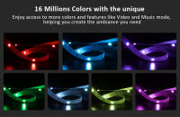 Tira De Luces LED RGB Para TV PC HDMI Dispositivos USB Kit De Luz De Pantalla Color Sincronizado Para Alexa/Google /TV Box - details 8
