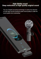 Micrófono Lavalier Inalámbrico Para Celular Reducción De Ruido Portátil Audio Video Entrevista En Vivo Grabación Para iPhone Tipo C Micrófono - details 3