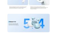 Xiaomi Redmi Buds 8 Lite - Auriculares inalámbricos con ANC, Bluetooth 5.4, 36 h de batería, IP54 y diseño ergonómico - details 17