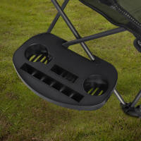 Mesa Lateral De Reclinable Con Ranura Para Móvil Multifuncional Portátil Para Silla De Camping Y Picnic APWIKOGER - details 4