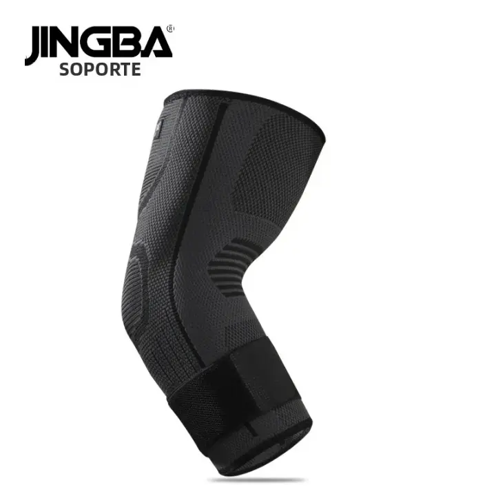 Manga De Apoyo Para Codo Transpirable Y Elástica Para Baloncesto Y Badminton Material De Nylon Y Spandex Protección Sin Equipamiento Rígido Universal Para Mayores De 13 Años - 1