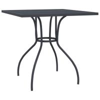 vidaXL Juego de comedor de jardín 3 pzas malla metálica gris antracita - details 4