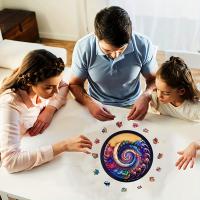 Puzzle De Madera Jigsaw Para Adultos Y Niños Juego Educativo Montessori Juguetes Inteligentes Para Niños Y Adolescentes - details 11
