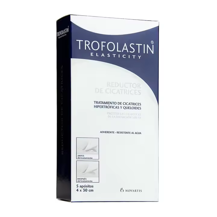 Trofolastin reductor de cicatrices 5 apósitos de 4x30cm - 1