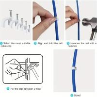 100Pcs Amarras De Cable Con Tornillos De Acero Y Cordones De Nylon 6/10mm Para Metalworking Resina Origen China - details 2