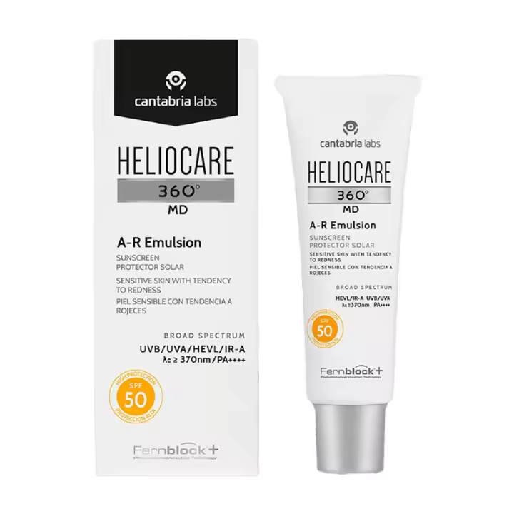 Emulsión Facial HELIOCARE 360º MD A-R SPF 50+ 50 ML Cantabria Labs - Protección UVA - Textura Ligera - 1