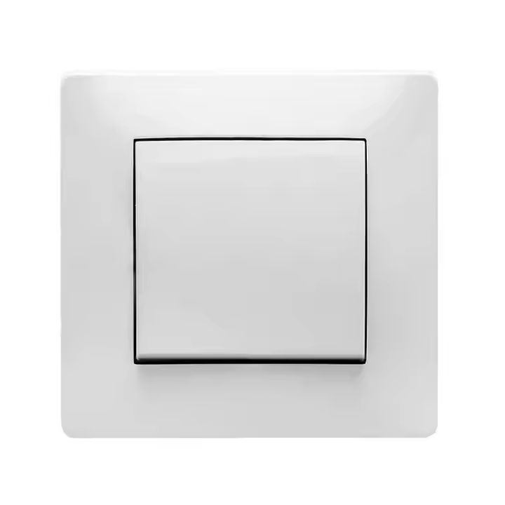 Cruzamiento de empotrar blanco 10A 250V Famatel 9104 - 1