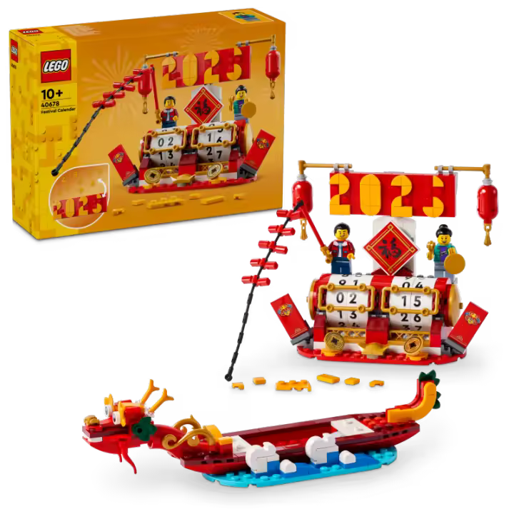 LEGO Iconic 40678 Calendario de Fiestas contiene 345 piezas - edad 10+ años 25L40678 - 1