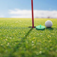 Marcadores de Posición de Golf Duraderos y Brillantes 100pcs Accesorios de Juego Planos Redondos para Diversiones de Golf y Béisbol - details 1