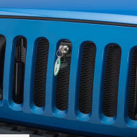 Kit De Cierre De Capó Con Cerradura Antirrobo Para Jeep Wrangler JK 2007-2017 Latch Mango De Cierre Metal Compatible Con Llave - details 5