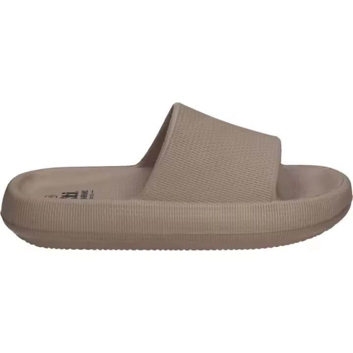XTI | Sandalias XTI – Sandalias para mujer – Chanclas color taupe para mujer– Chanclas sin cierre – Sandalias de agua– Chanclas con poca plataforma– Cómodas y de Alta Calidad – Modelo 44489 - 1
