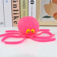 Octopus De Agua Squeezable Juguete De Alivio Del Estrés Para Baño Y Piscina Decoración De Verano Juguete De Silicona Unisex - details 9