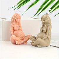 Molde De Vela De Silicona 3D De Mujer Embarazada Y Niño Estatua De Madre Tierra Para Arte Corporal DIY Decoración Del Hogar Regalo Personalizado - details 1