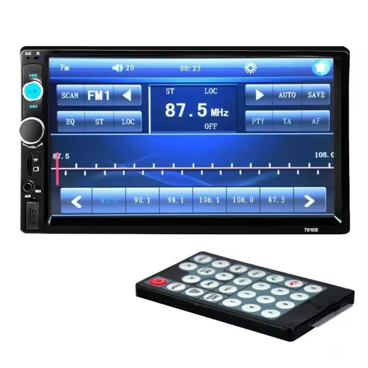 Autoradio 2 DIN 7 7010B Negro - 1