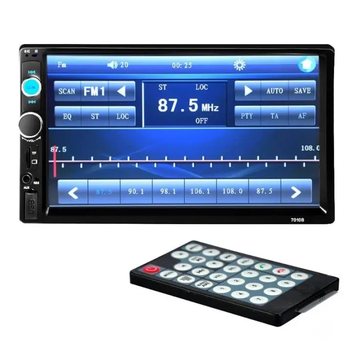 Autoradio 2 DIN 7 7010B Negro - 1