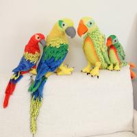 Juguete De Peluche Realista De Cacatúa Para Niñas Y Bebés Regalo De Cumpleaños Suave Simulación De Pájaro Kawaii 50/70cm - details 6