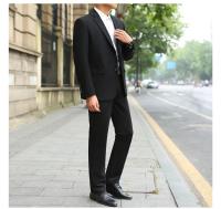Traje De Boda Moderno Para Hombres Talla M-10XL Primavera Moda Negocios Pantalones Con Bolsillos Talla Grande Ropa Amigable Con El Medio Ambiente - details 6