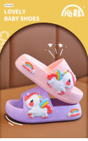 Zapatillas De Verano Para Niñas Con Diseño De Unicornio Antideslizantes Y Suela Gruesa Para El Hogar Y Baño Tallas 2-8 Años - details 2