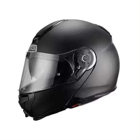 casco convertible modelo combi 2 duo matt black mate Raíz MENSUAL IMPORT NZI OUTLET MOTOSOTORE Cascos Modulares - 1