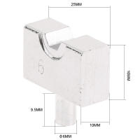1Par De Herramienta De Enchufe Hexagonal YQK-70 Hidráulico Para Múltiples Tamaños 4-70 M㎡ Clamps De Molde De Alta Calidad - details 7