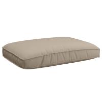 Cojín de Exterior vidaXL Taupe Poliéster 120 x 12 x 80 cm - details 1