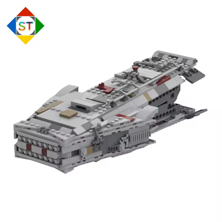 MOC-37453 modulo De Fuga De La Millenium Falcon Juguete De Construcción Pequeño Para Niños Y Adultos Colección Regalos Creativos Chinos - 1