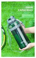 Botella Deportiva De Agua Portátil Con Pajita Gran Capacidad 0.7/1/2/3L Para Camping Picnic Escalada Deportes Al Aire Libre - details 8
