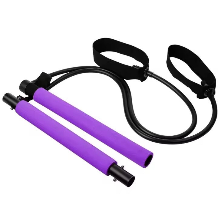 Kit de Barra de Pilates with Bandas de Resistencia, equipo de entrenamiento with bandas apilables - 1
