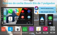 Radio De Coche Con Pantalla Táctil HD De 7 Pulgadas 2 Din Reproductor De Vídeo De Alta Calidad Con Wireless CarPlay Android Auto Bluetooth Cámara Trasera - details 0