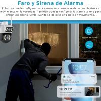Cámara de vigilancia domo inalámbrica, doble lente, zoom 8X, visión nocturna color, detección movimiento – Jortan Tech - details 2