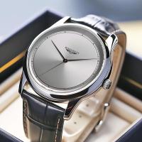 Reloj De Pulsera Para Hombre Marca Top Lujo Negocios Resistente Al Agua Cuarzo Cuero Reloj De Hombre Moda Casual Mano Del Reloj - details 2