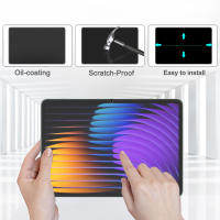 Protector De Pantalla De Vidrio Templado HD Para Xiaomi Pad 7 Y pro 2 Piezas Resistente a Arañazos Cubierta Protectora Clara Para Tableta Compatible Con Marca NABNAW - details 1