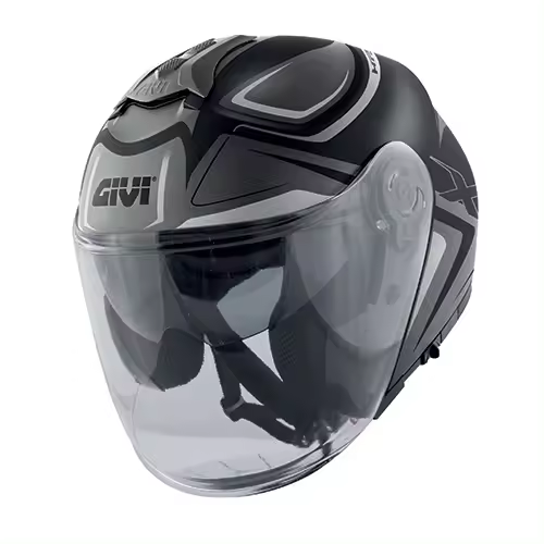 CASCO JET X22BLACK/TITANIUM - TALLA S - 1