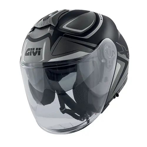 CASCO JET X22BLACK/TITANIUM - TALLA S - 1