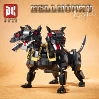790PCS Cerberus Creativo Con Tres Cabezas Bloques De Construcción Fluffy Juguetes De Construcción Para Niños Regalo Compatible Con Lego Material Plástico - details 1