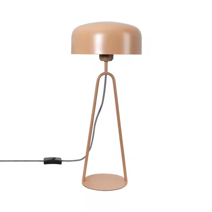 Ledkia Lámpara de Mesa Metal Luca Beige - 1