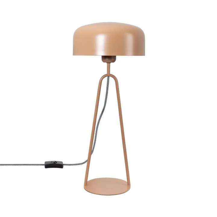 Ledkia Lámpara de Mesa Metal Luca Beige - 1
