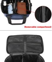 Kit Médico De Viaje Familiar Y Automóvil Conveniente Kit De Primeros Auxilios Resistente Al Agua De Náilon Con Compartimentos Reemplazables Y Rayas Reflectantes Para Seguridad Nocturna - details 7