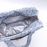 Bagsgarden-Bolsa nevera impermeable con diseño floral, bolsa térmica para entregas a domicilio, ideal para uso comercial y mantenimiento de temperatura. Bolsa de mano para picnic, lonchera para estudiantes y caja de almuerzo. - details 4