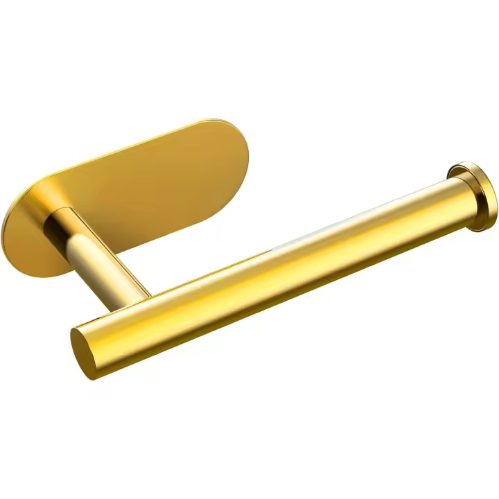 Toilet Roll Holder Self Adhesive, SUS 304 Stainless Steel Wall Mounted Toilet Paper Holder for Bathroom,Toilet, Kitchen,- No Drilling - 1