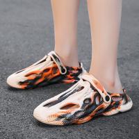 Sandalias De Verano Para Hombre Y Mujer Con Patrón De Camuflaje Plataforma Exterior Zapatillas De Playa Suaves EVA Para Interior Casa Sandalias De Tacón Plano Estilo Casual - details 27