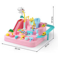 Juego De Carriles Para Coches Toy Game De Aventura De Parking Mecánico Para Niños Edad 3+ Regalo De Cumpleaños Juguete Educativo De Plástico ABS Para Niños Hombres - details 2