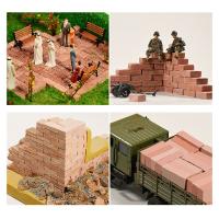 Molde De Silicona Miniatura Roja Para Bloques De Construcción Material De Modelado Casero Moldes De Ladrillos Para Hogar - details 5