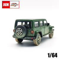 Modelo De Coche De Escala JEEP Wrangler Sahara 1/64 JKM Coche De Metal Para Coleccionistas Adultos Juguete De Carro Off-road Clásico Regalos Para Hobbies - details 9