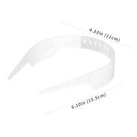 Kit De Fijación De Cuello Ajustable Para Camisas Soporte De Collar De Sostén De T-Shirt Accesorio De Ropa Para Hombres Y Mujeres Material De Poliéster Y Plástico - details 1